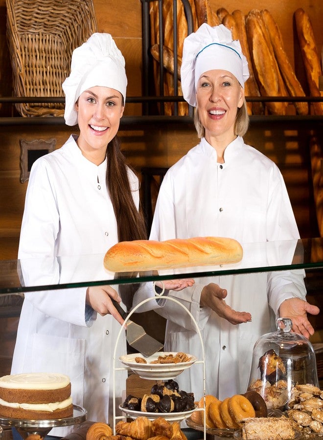 Sewroro Fake Bread Artificial Bread Simulation Food Model, PU Orange Baguette, 13.77 Inch, Kitchen Decoration Prop - Image 4